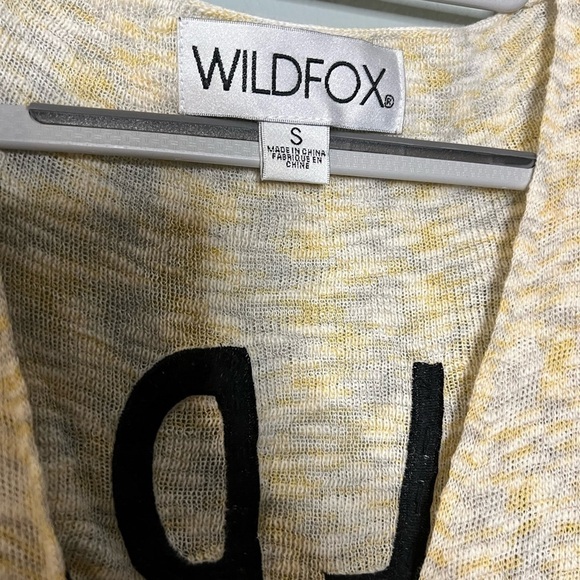 WILDFOX Longline "Golden" Cardigan - Picture 3 of 6